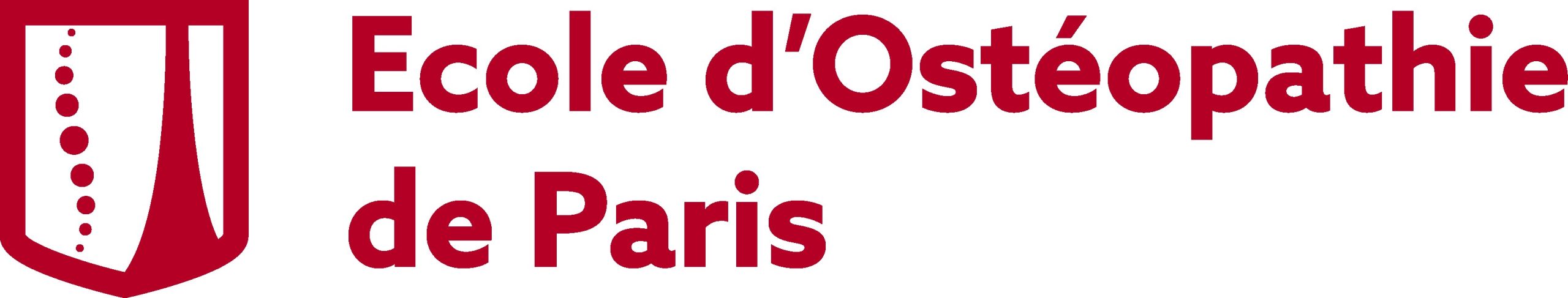 Logo de l'Ecole d'Ostéopathie de Paris