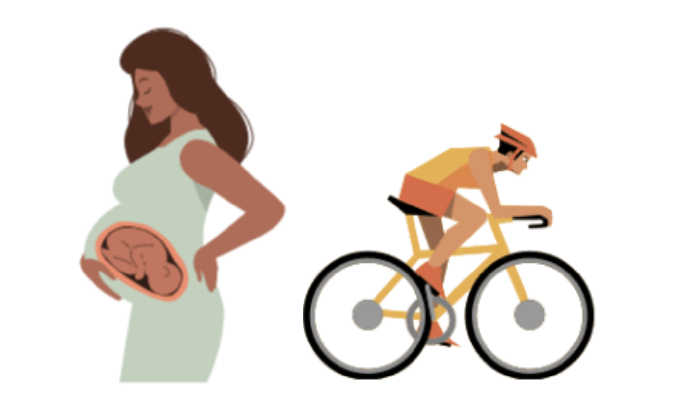 Femme enceinte et sportifs